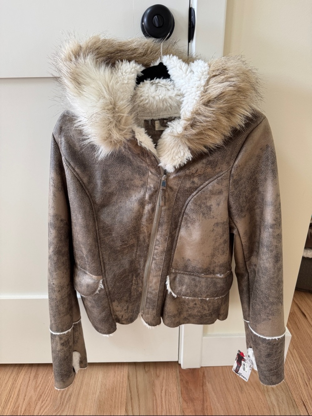 Faux leather jacket Brand new with tags